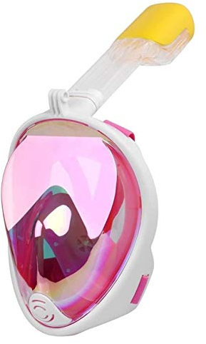 ROLTIN Tauchmaske Scuba Mask Sichere Unterwasser-Anti-Fog-Vollgesichts-Schnorchelmaske Schwimmen Schnorchel Tauchausrüstung für Frauen und Männer