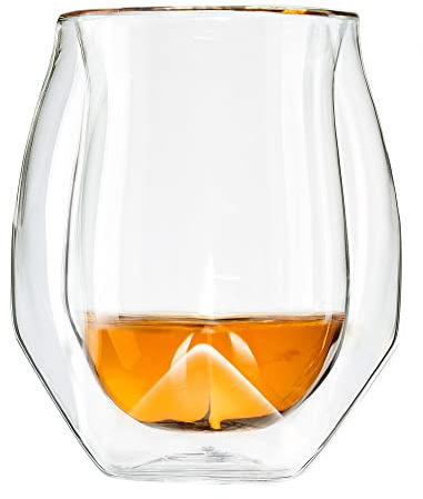 NORLAN WHISKY GLASS (Clear Single Glass with Polishing Cloth)