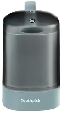 Dispenser automatico per stuzzicadenti - Dispenser per porta stuzzicadenti | Porta stuzzicadenti pop-up antiscivolo | Scatola porta stuzzicadenti con coperchio, innovativo dispenser per stuzzicadenti