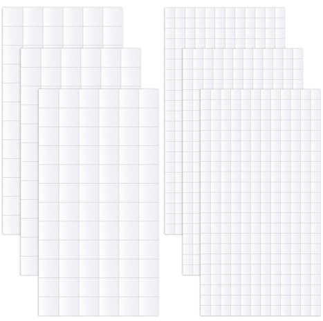Piriuuo - Lote de 984 pastillas adhesivas de doble cara, 2 tamaños, de espuma 3D, almohadillas adhesivas precortadas para álbumes de recortes, fiestas, bricolaje, suministros de oficina