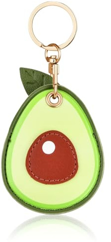 Nivofu Carino Portachiavi di Fruit, Key Holder, Ciondolo Portachiavi, Custodia Protettiva per Chiavi, portachiavi per Carte di Accesso, Access Card Keychain (A1)