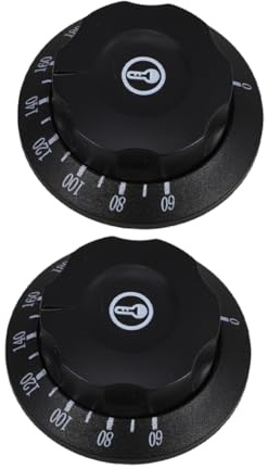 TOPBATHY 2pcs Replacement Grill Control Knob for Electric Oven Stove Knobs for Home Use