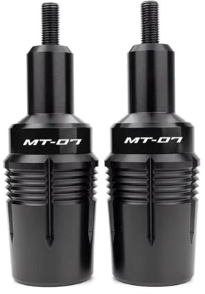 HZBHD Sturzschutz Sturzpads Motorrad-Absturzsicherung Für MT 03 09 07 MT09 MT03 MT07 MT-09/SP MT-03 2014-2025 Rahmenschieber Anti-Crash-Schutz Fallschutz(SCHWARZ,X-3)