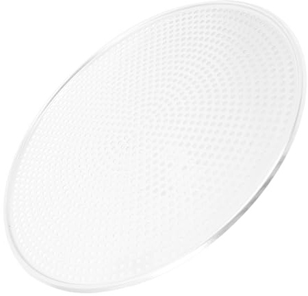 Garneck Teglia per Pizza con Ventilazione per Cottura Uniforme Vassoio in Alluminio Riutilizzabile per Forno per Pizze Fatte in Casa e Congelazione