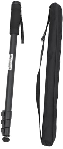 VANZACK Compact Lightweight Aluminum Alloy Monopod for Cameras and Dslr Photography, Portable Travel Camera Stick Pole for Outdoor and Trekking Use