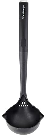 Stanley Rogers Contempo Soup Ladle with Uplift Belly Grip Handle | Heat-Resistant Non-Stick Safe Kitchen Utensil with Deep Bowl, Modern Cooking Ladle for Serving Soups, Stews and Sauces