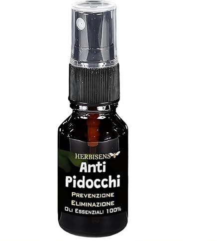 ANTI PIDOCCHI- MIX DI OLI ESSENZIALI 100% PURI (10ml) DIFESA E TRATTAMENTO ANTIPEDICULOSI.