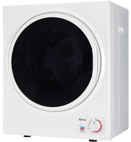 LEADZM Mini Seche Linge Electrique 2,5 kg | Sèche Linge 850W, Petit Sèche-Linge pour Appartement, Maison, Dortoir