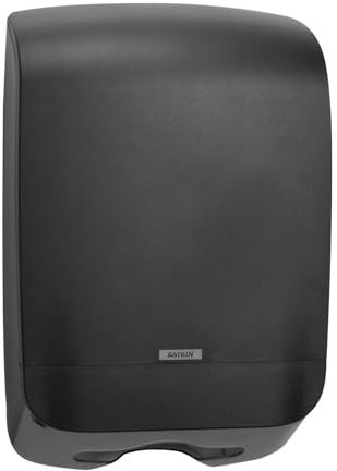 Katrin 92063 Inclusive Papierhandtuchspender, Mittel, Schwarz