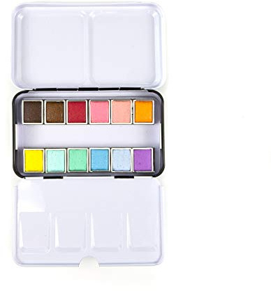 Prima Watercolor Confections Watercolor Pans 12/Pkg - Pastel Dreams 655350590253