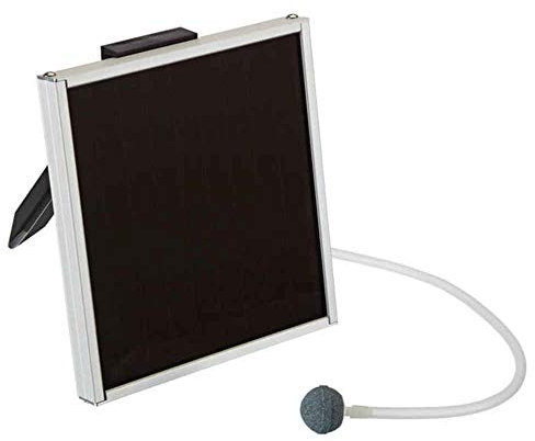 Pontec PondoSolar Air 150 Plus 46785 - Aeratore Solare per laghetto, 80 l/h