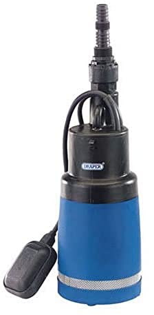 Draper 78779 Tiefbrunnenpumpe 95 Liter pro Minute 750 Watt 230 V mit Schwimmerschalter 24 m