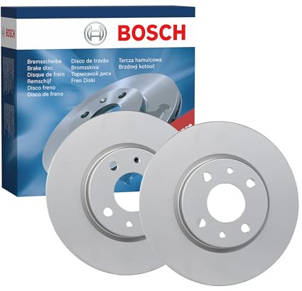 Bosch BD439 Jeu de 2 Disques de Frein - 257.0 mm - Essieu avant | Disques ventilés avec revêtement - Certifié ECE-R90 - Excellent refroidissement, protection anticorrosion avancée