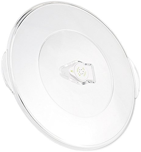 Rosenstein & Söhne Vakuumdeckel: Vakuum-Universaldeckel, Ø 15-23,5 cm (Vakuum Kunststoffdeckel, Vakuumbehälter Deckel, Topf)