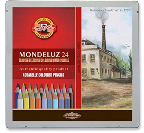Koh-I-Noor Mondeluz Aquarell Buntstifte 3724 24 Landschaft
