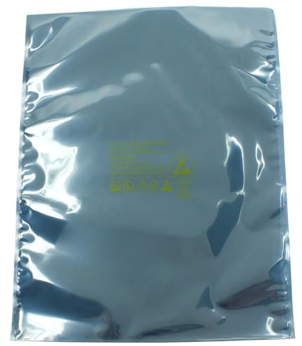 WETEC Freestat Abschirmbeutel, verschweißbar, ESD, 305 x 406 mm (Tüte Metallisierte Versandtüte Versandbeutel Versandtasche Verpackungsbeutel Highshield ESD-Beutel Schutzbeutel) (Pack à 100 Stück)