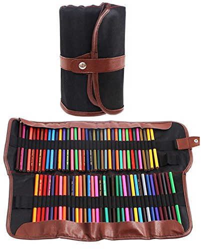 UOOOM Stifteetui aus Leinen für 72 Bleistifte, ohne Stifte (H-72S)