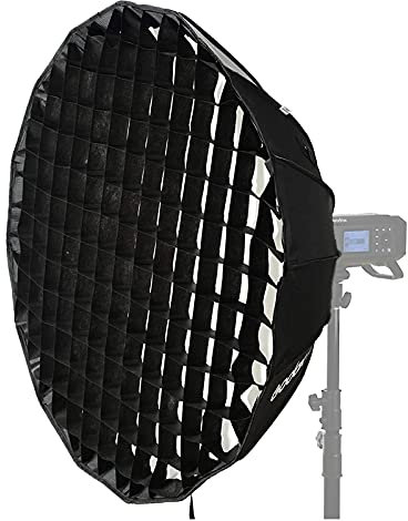 Godox AD-S85S Parabol Softbox Regenschirm Installation Blitzlicht Tragbare Softbox - 85 cm Godox Halterung für AD400Pro AD300Pro Flash Monolight