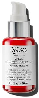 KIEHL'S Vital Skin-Strengthening Super Serum, 30 ml, revitalisierendes Anti-Aging-Serum zur Hautstärkung, Gesichtsserum mit Hyaluronsäure und Kräutern zur täglichen Anwendung gegen Hautalterung