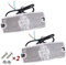 ETUKER 2 luces blancas de posición delanteras de remolque, luces de posición laterales, luces LED lateral de camión, luces brillantes con reflector para caravana furgoneta aprobado por ECE (blanco)