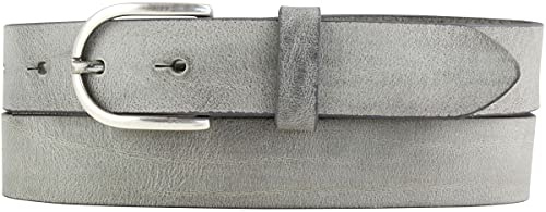 BELTINGER Damen-Gürtel aus weichem Vollrindleder Vintage-Look 3 cm | Leder-Gürtel für Damen 30mm | Schmaler Gürtel Used-Look