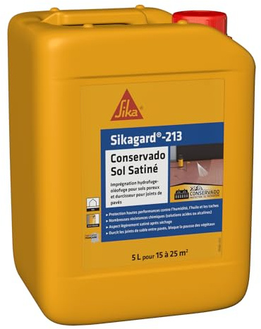 SIKA - Hydrofuge pour sols poreux - Sikagard 213-5L
