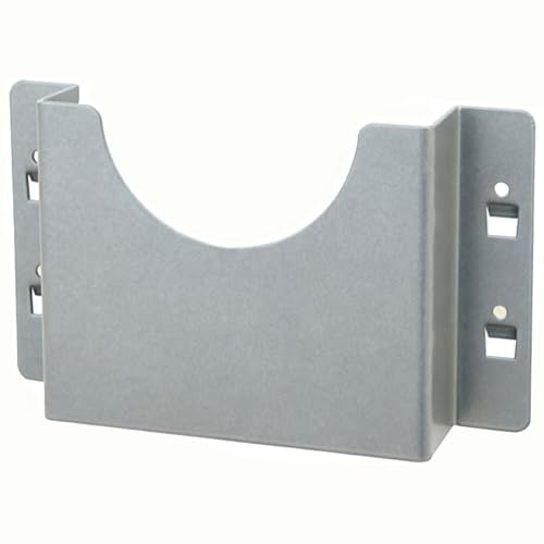 Xuoxeji Angle Grinder Holder Wall-Mount Bracket — Cold-Rolled Steel Tool Rack for Most 4–4.5 Grinders & Polishers, Garage/Workshop Storage, Smooth Anti-Rust Finish, Silver (1 Pack)