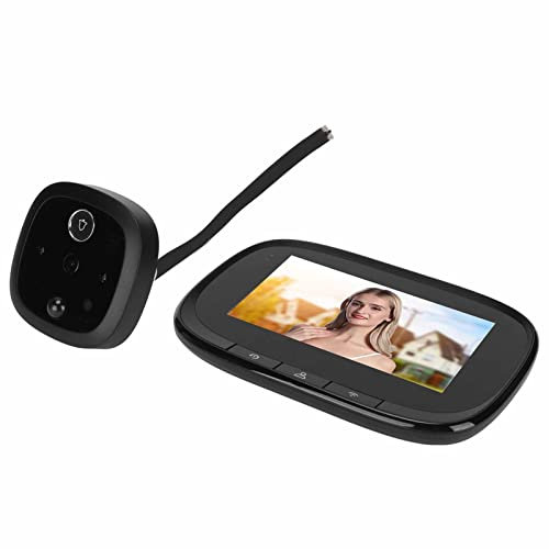 Door Peephole Security Camera,120 Degree Angles PIR Motion Detection Night Vision,Digital Door Viewer Intelligent Peephole Visual Doorbell