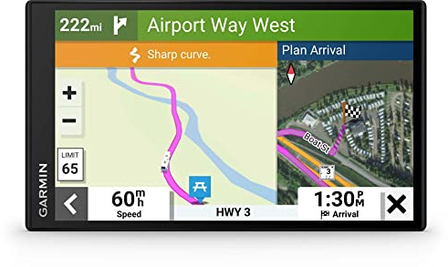 Garmin RV 795, Large, Easy-to-Read 7 GPS RV Navigator, Custom RV Routing, High-Resolution Birdseye Satellite Imagery, Directory of RV Parks and Services, Access Live Traffic and Weather (Renewed)