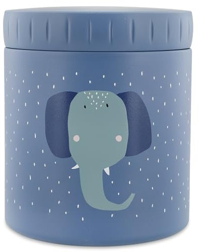 Trixie Mrs Elephant 500ml Insulated Lunch Pot - Food container for lunch/snacks