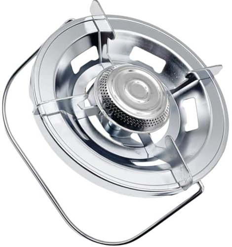 TOGEVAL Portable Camping Gas Stove Compact Outdoor Cooker for Tea Brewing Cooking High Temperature Resistant Burner for Camping Hiking Activities
