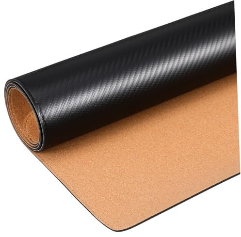 OSALADI Desk Blotter Pad Carbonfaser Und Rutschfeste Schreibtischunterlage Wasserfestes Mauspad Für Laptop Büro Und Zuhause Multifunktionales Schreibpad