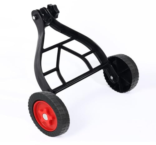 Flkiglm Roues De Support Réglables Pour Débroussailleuse, Roue De Débroussailleuse Portable, Pour Débroussailleuse À Tige Droite, Coupe-bordures Et Tondeuses