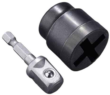 Attacco Per Cric A Forbice | PresaLaterale Stabilizzante per Cric da,Adattatore Per Trapano, Auto Robusti Per Riparazioni Di Camion Rimorchi E Officina