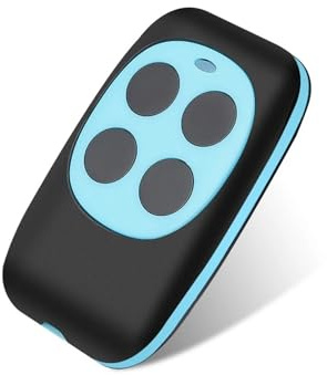Telecomando apricancello, 433 MHz Copia Telecomando Apriporta Elettrico Per Garage RF Duplicatore Controller Wireless Clone Trasmettitore Codice Clonazione,Trasmettitore remoto(Blue)