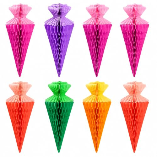 ZMCVOE Back to School Decoration, 16Pcs Small School Cones