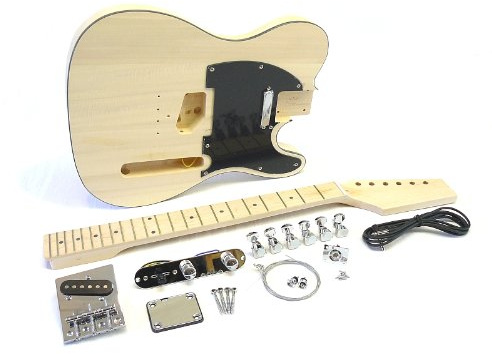 E-Gitarren-Bausatz/Guitar DIY Kit ML-Factory Style II Standard mit schwarzem Binding