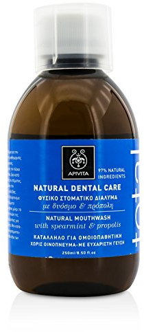 Total Natural Mouthwash With Spearmint & Propolis - 250ml/8.5oz