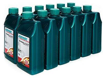 ADDINOL ADDINOL GL 80 W GETRIEBEÖL GL-3, 1 Karton, 12x1L Dose (Bestellmenge 1 = VPE 12L) (11 Liter bezahlen, 1 Liter GRATIS)