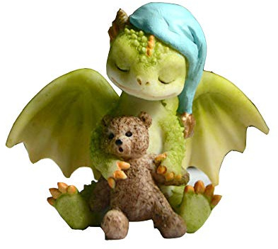 Gemmia Fairy Garden Dragon Figurine- Love Dragon