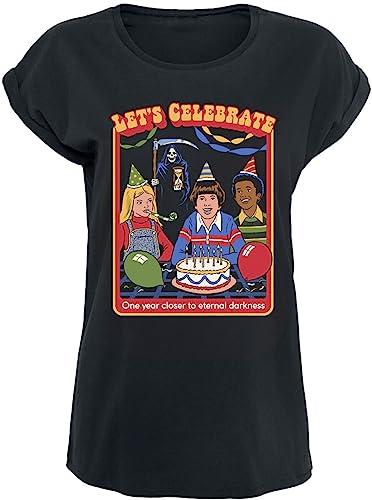 Steven Rhodes One Year Closer to Eternal Darkness Frauen T-Shirt schwarz M