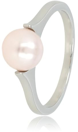 My Bendel Großer Perlenring für Frauen | Mehrere Farben | Silber & Gold | Bleibt Schön & Verfärbt Nicht | Mit Luxuriöser Geschenkverpackung