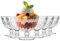 Glasmark KROSNO 1992 Coppa Vetro Per Dessert Gelato Set Di 6 Coppe 300 ml Transparente Per Casa Ristorante Ricevimenti Adatto Alla Lavastoviglie