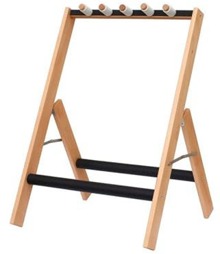 Gitarrenständer aus Massivholz, Premium-Gitarrenständer aus Holz für Akustik-, Elektro- und Bassgitarren, Multi-Gitarrenständer, passend für alle Gitarrenformen (3)