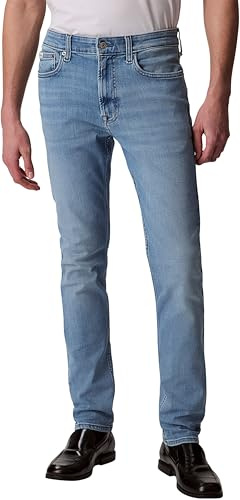 Calvin Klein Uomo Jeans Arrow Stone Skinny Fit, Blu (Arrow Stone), 34W/28L