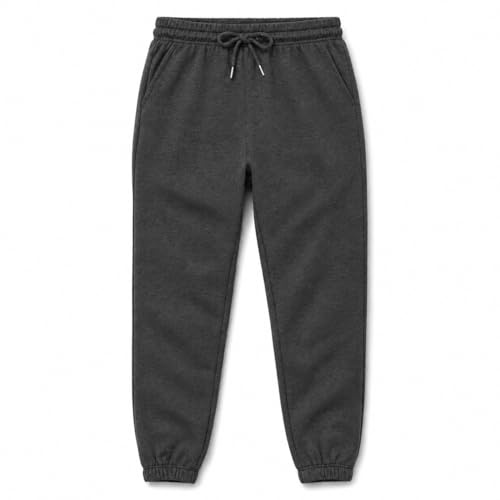 COSHAL® Pantalon de jogging pour enfant unisexe en polaire pour l'école - Joggings PE pour garçons et filles - Pantalon de sport pour garçons - Joggings pour sport et gym pour enfants - Pantalon