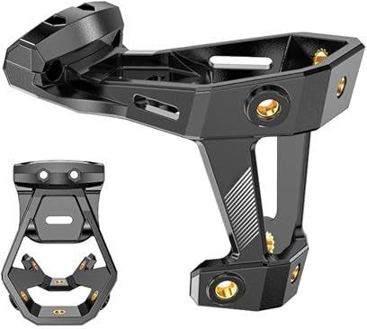 Flaschenhalter Fahrrad Doppelter, Fahrrad Trinkflaschenhalter Sattelhalter, Flaschenhalter Adapter Für Rennrad, Mountainbikes, Easy-Installation