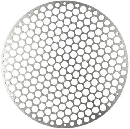 Grill Grates Replacement, Stainless Steel Round BBQ Grill Grate, Camping Cookware, Cooling Barbecue Rack, Campfire Grid for Hiking, Picnicking