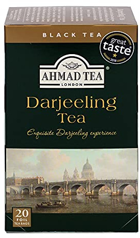 Ahmad Tea - Thé Noir Sachet Ahmad Tea - Darjeeling - Thé Noir - Boitex20 sachets