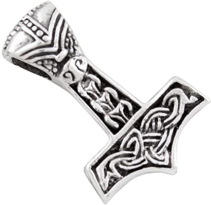 AFP Pequeño Martillo de Thor colgante de plata 925